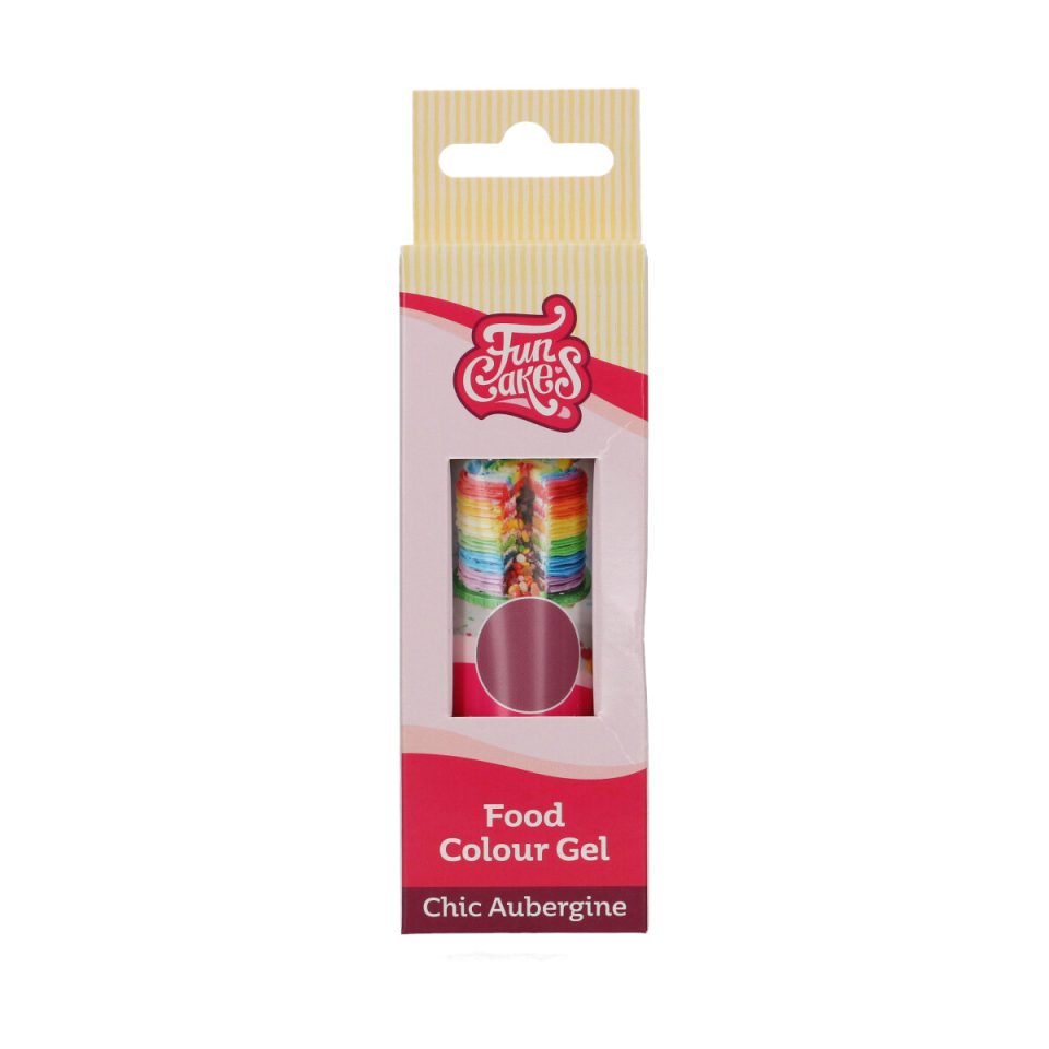 FunCakes kleurstof Gel Chic Aubergine 30 g