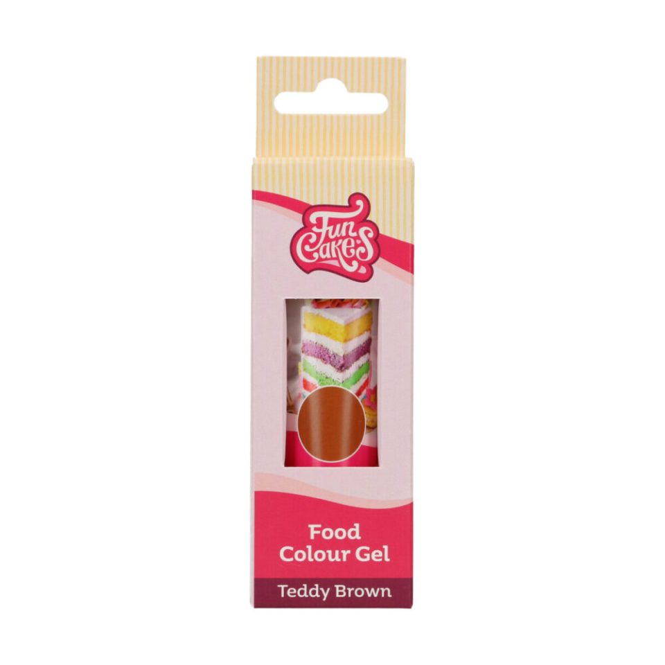 FunCakes kleurstof Gel Teddy Brown 30 g