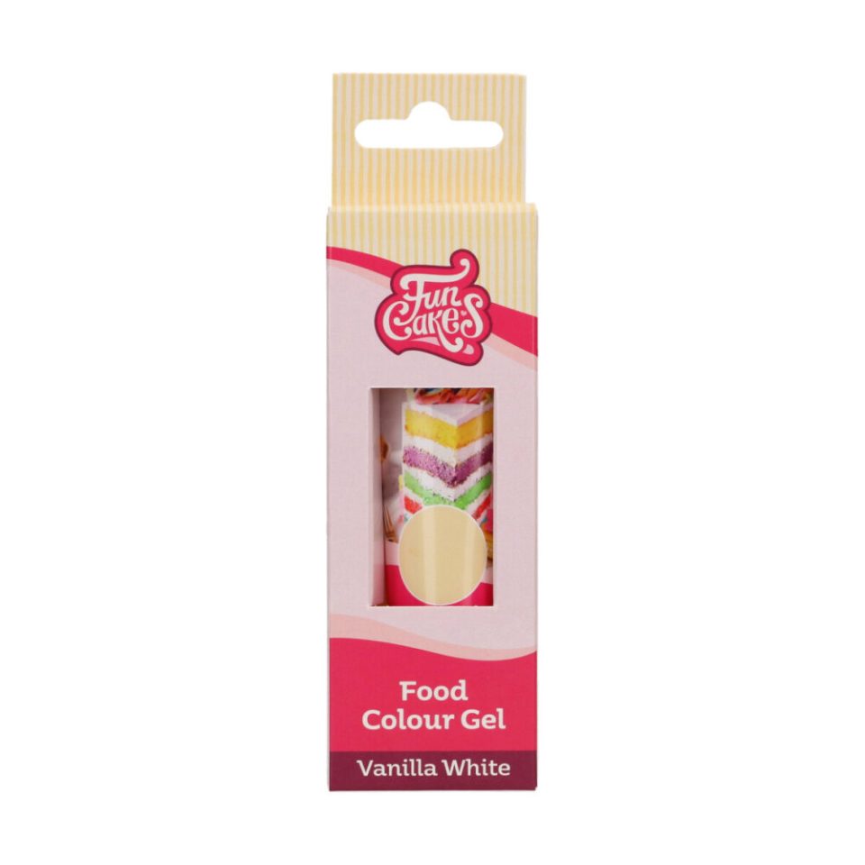 FunCakes kleurstof Gel Vanilla White 30 g