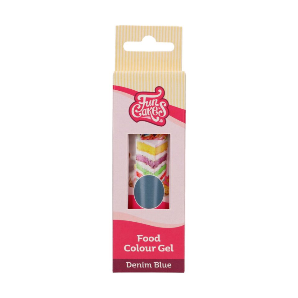 FunCakes kleurstof Gel Denim Blue 30 g
