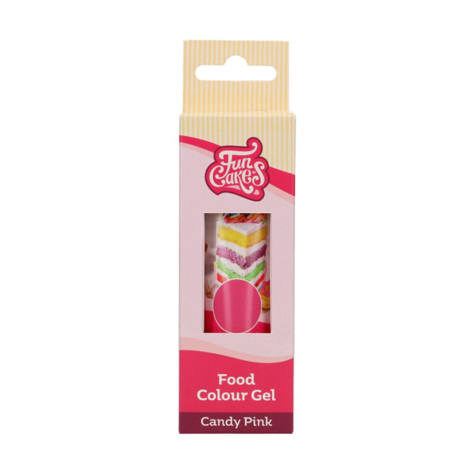 FunCakes kleurstof Gel Candy Pink 30 g