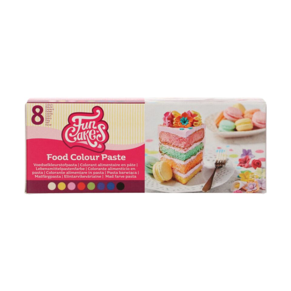 FunCakes Food kleurstof set van 8