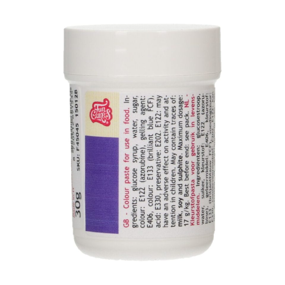 FunCakes Food kleurstof Violet 30 g