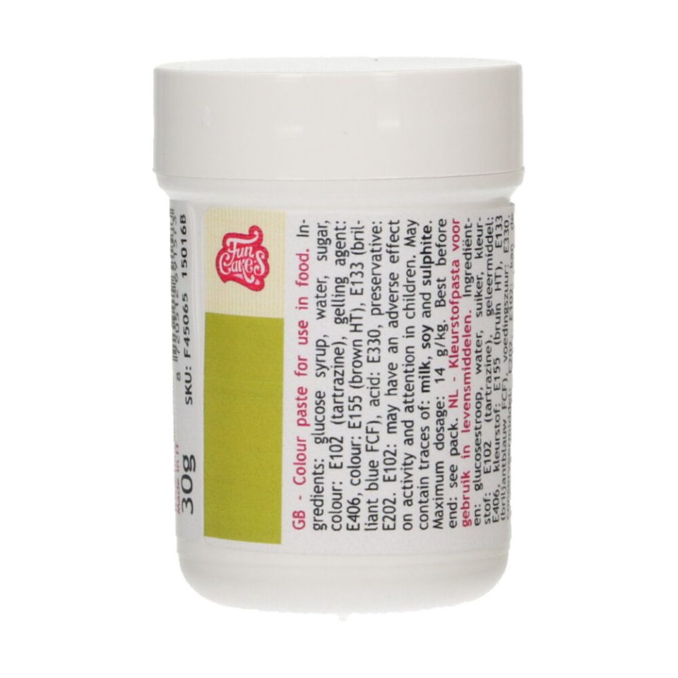 FunCakes Food kleurstof Leaf Green 30 g