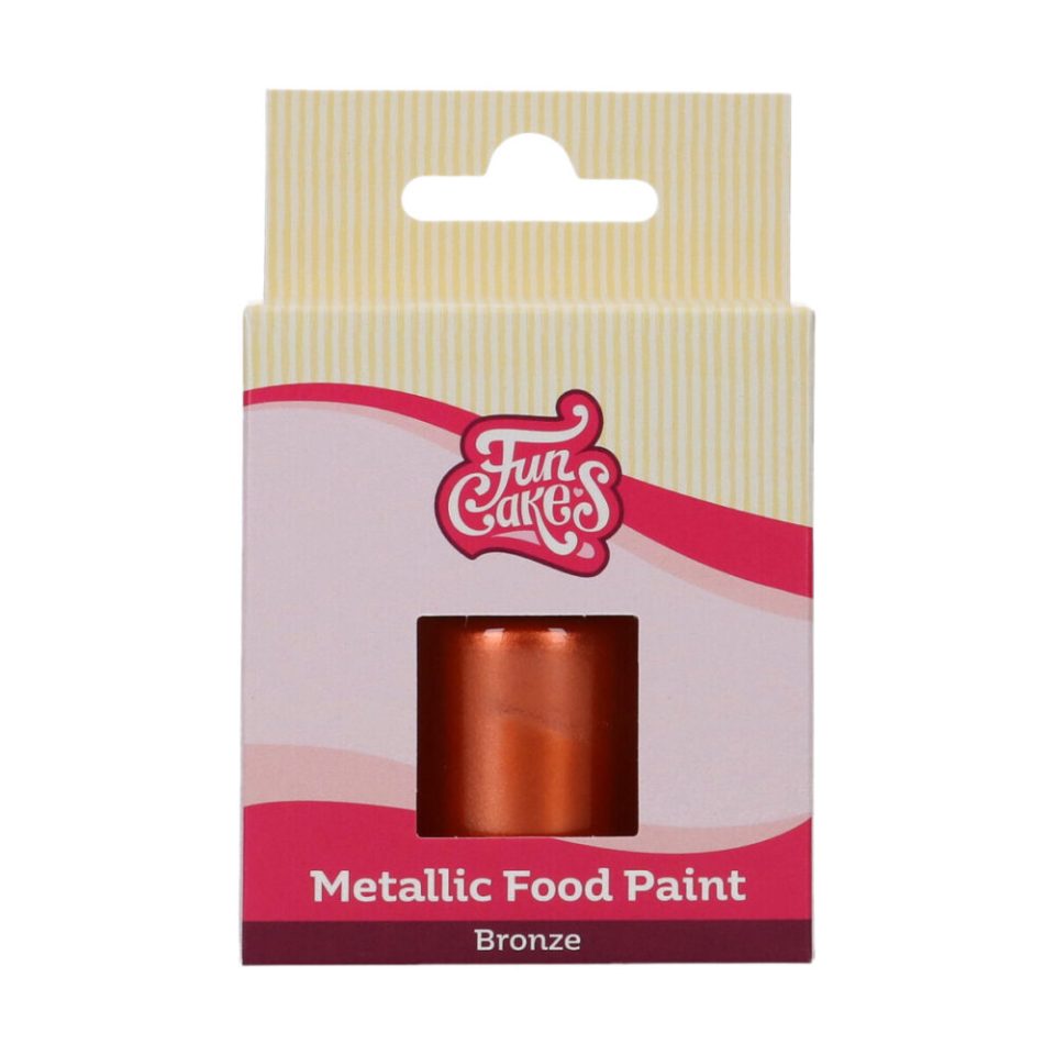 FunCakes Metallic Food Paint Bronze 30 ml
