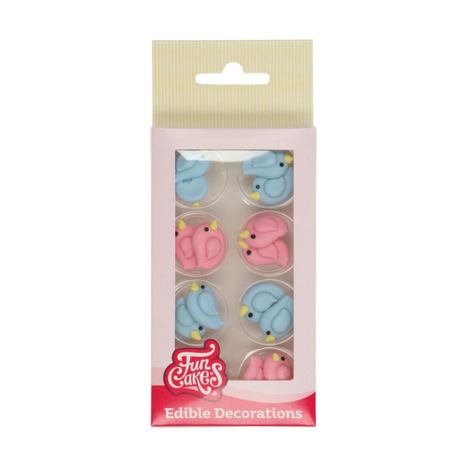 FunCakes suikerdecoraties Love Birds set van 16