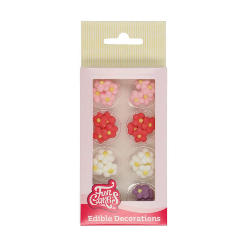 FunCakes suikerdecoraties Little Flowers set van 32
