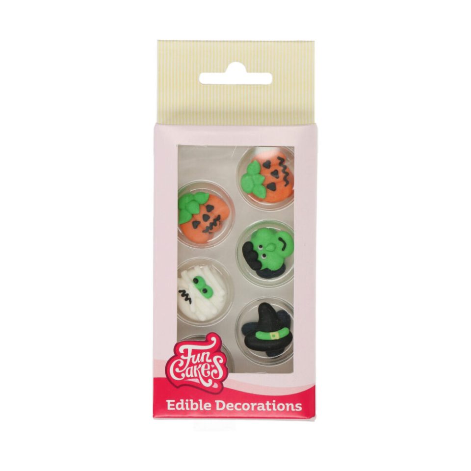 FunCakes suikerdecoraties Halloween set van 12