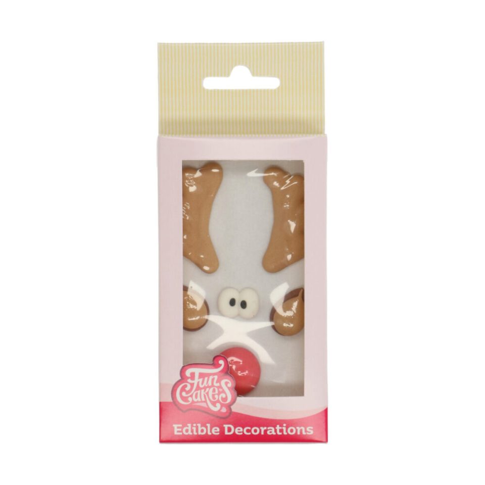 FunCakes suikerdecoraties Rudolph