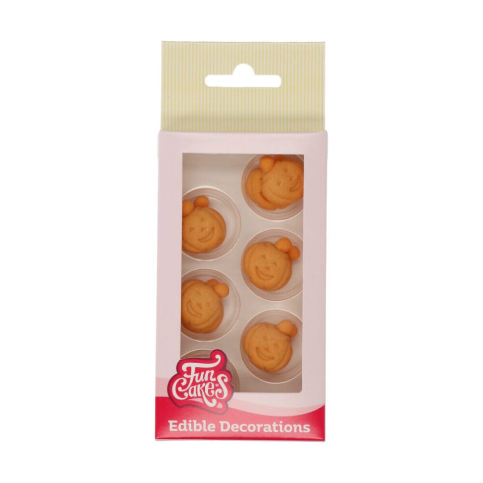 FunCakes suikerdecoraties Pumpkin set van 12