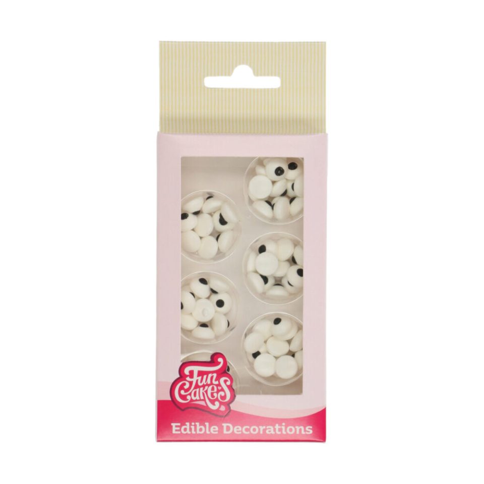 FunCakes Candy Eyeballs set van 64
