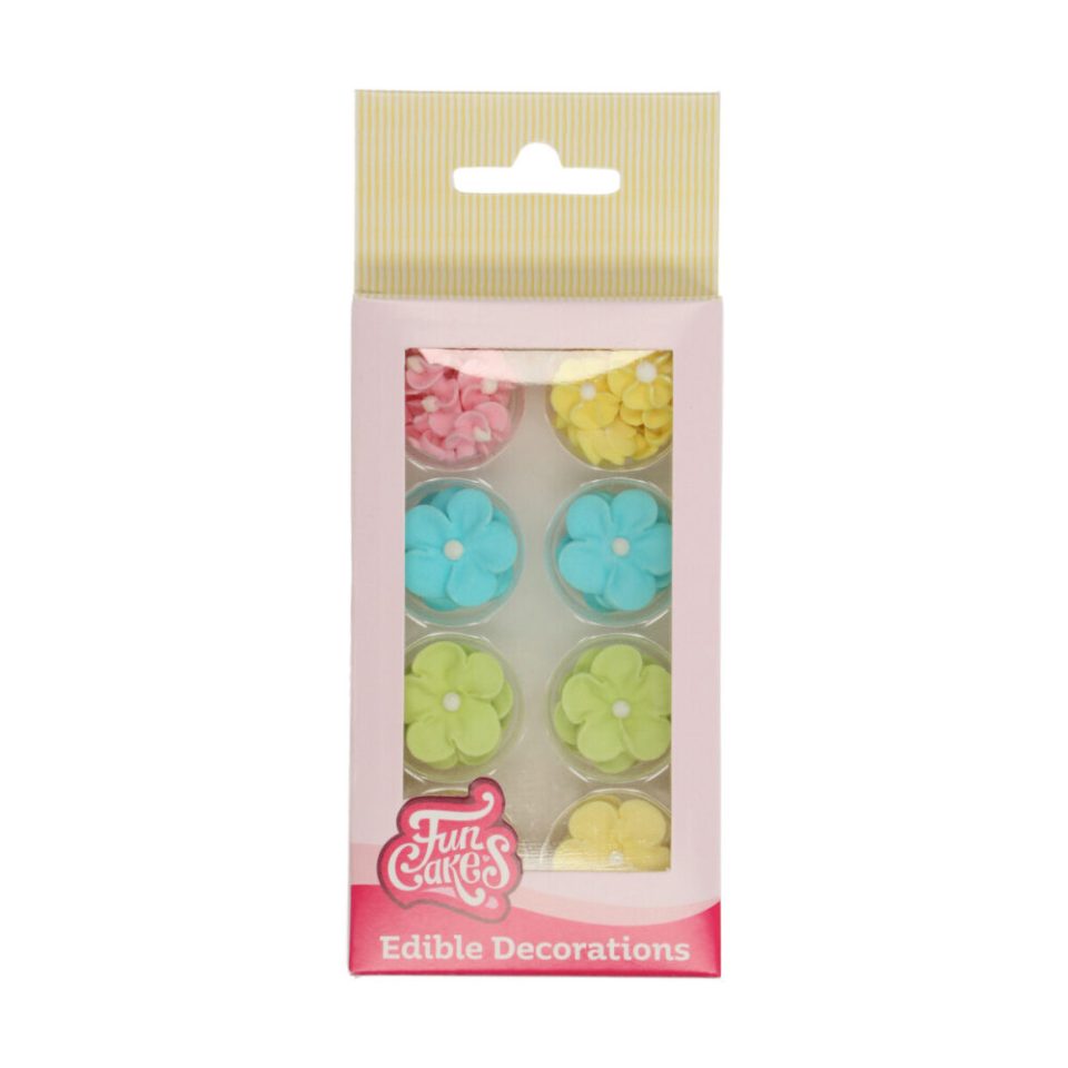 FunCakes suikerdecoraties Blossom Mix Pastel set van 32