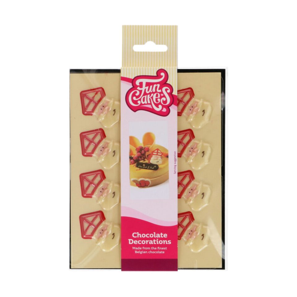 FunCakes Chocolate Decorations Saint Nicolas 12 stuks