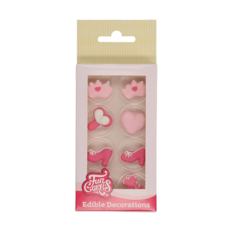 FunCakes suikerdecoraties Princess set van 8