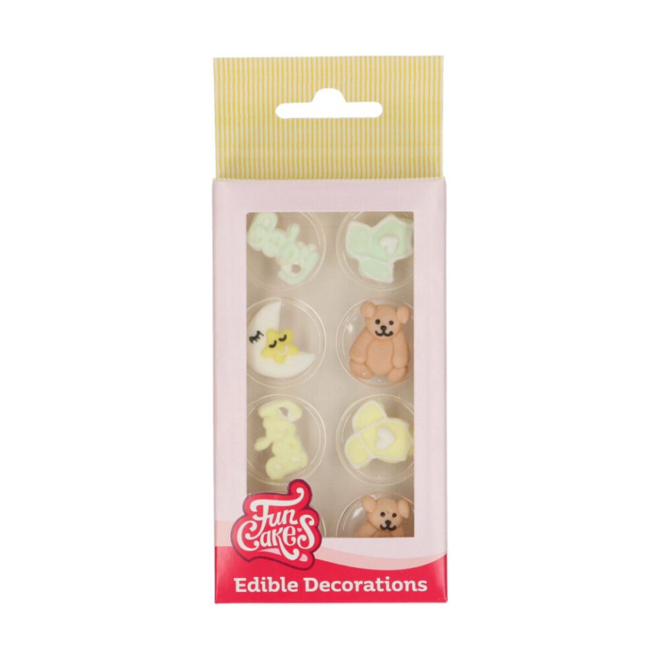 FunCakes suikerdecoraties Happy Baby set van 8