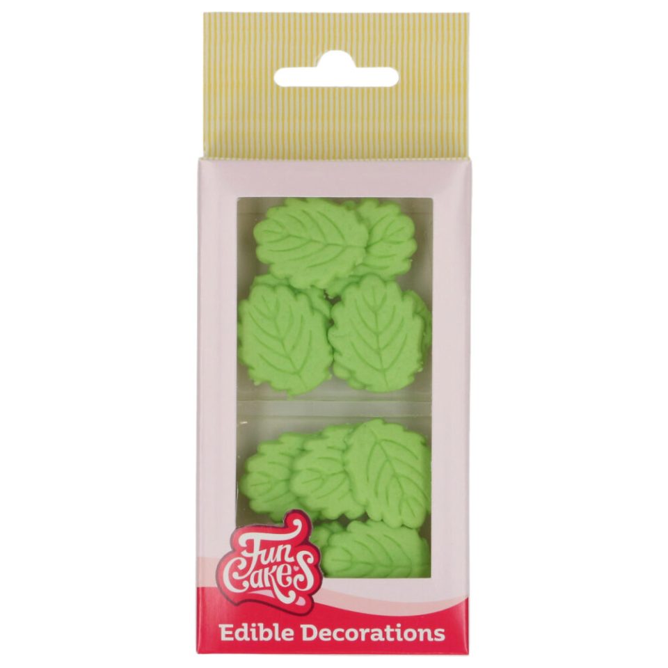 FunCakes Fondant Decorations Leaves set van 12