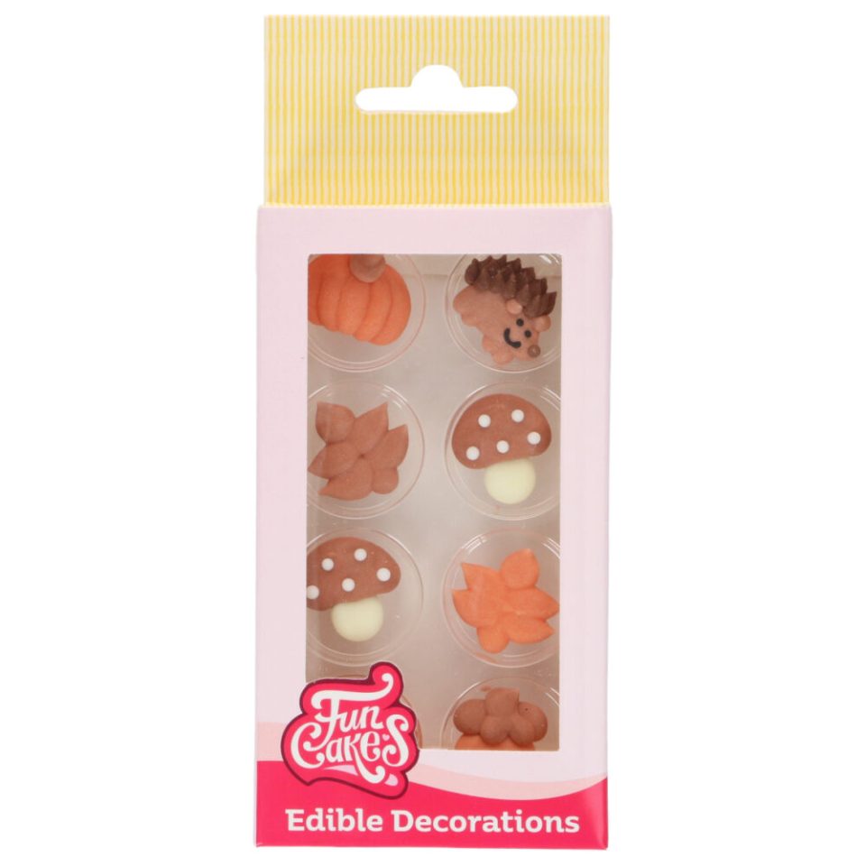 FunCakes suikerdecoraties Fall set van 8