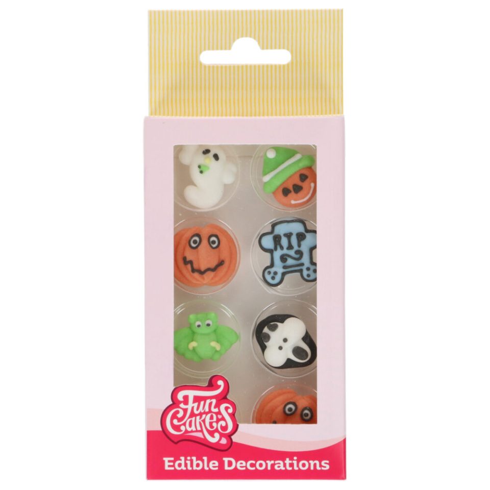 FunCakes suikerdecoraties Spooky Pumpkins set van 8