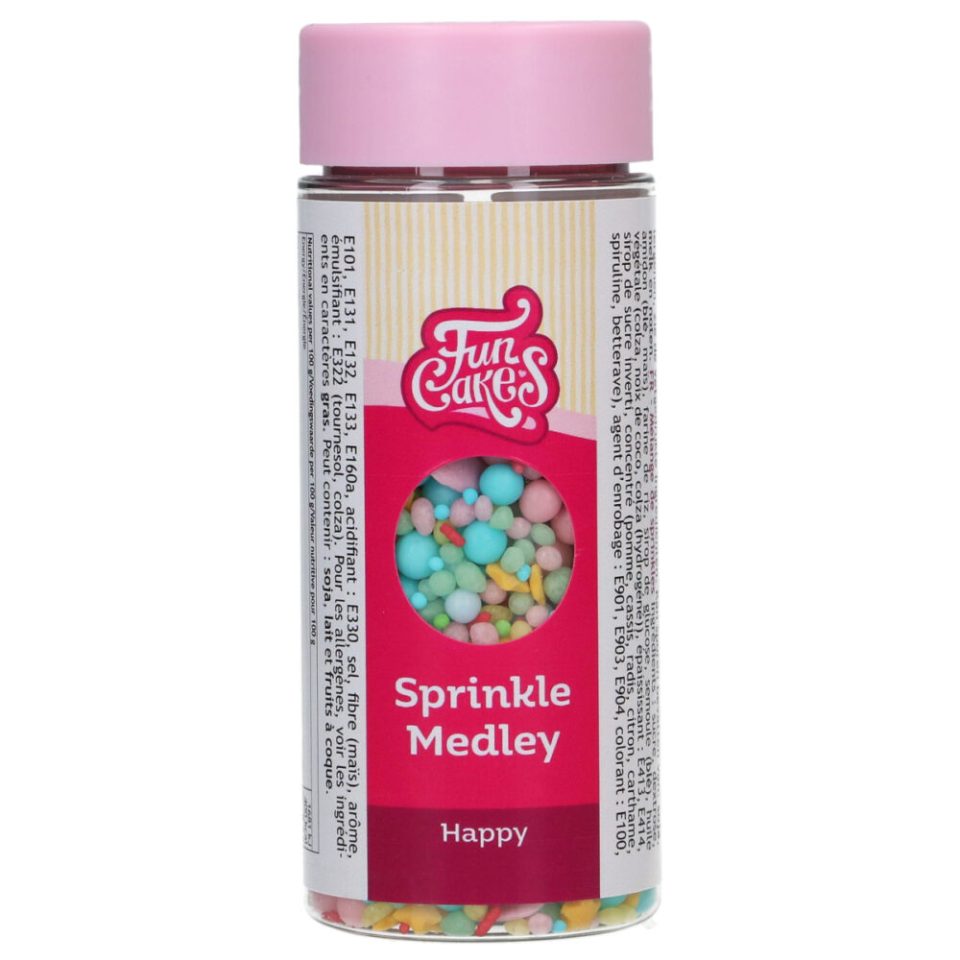 FunCakes Sprinkle Medley Happy 65 g