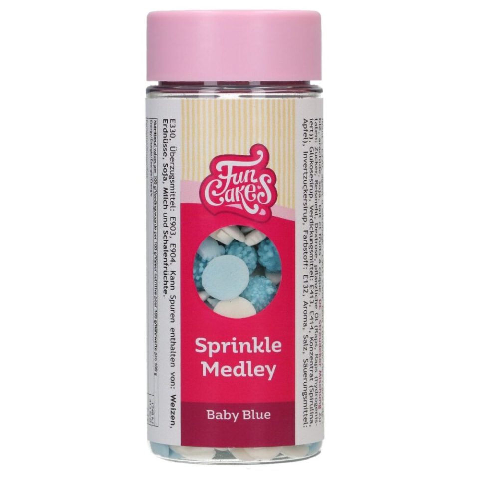 FunCakes Sprinkle Medley Baby Blue 50 g