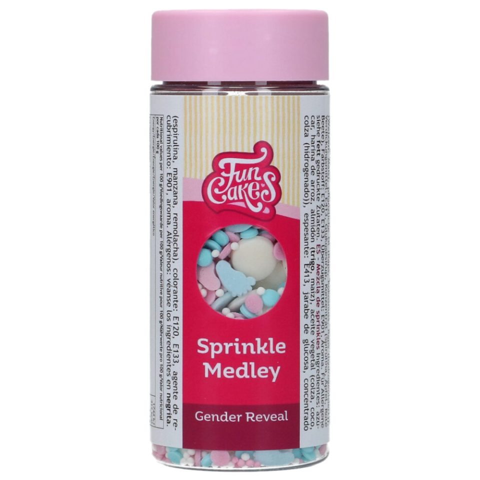 FunCakes Sprinkle Medley Gender Reveal 65 g