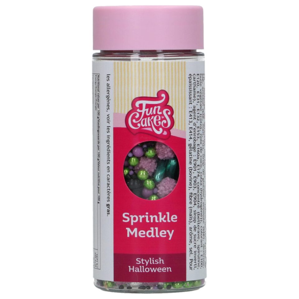 FunCakes Sprinkle Medley Stylish Halloween 65 g