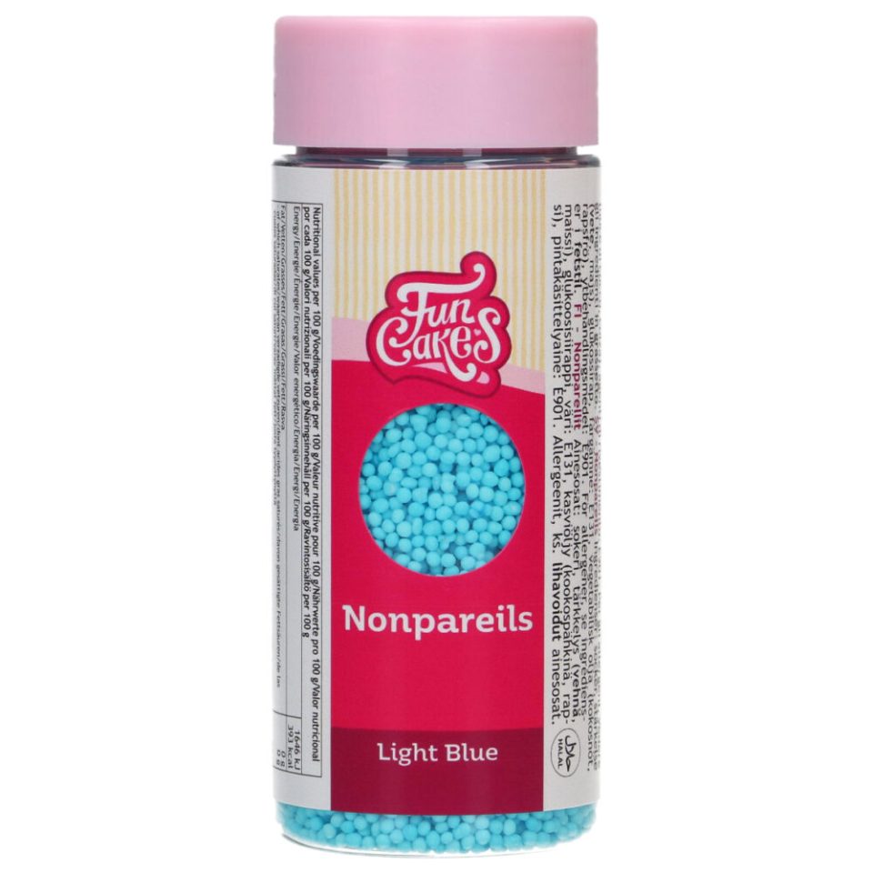 FunCakes Nonpareils Light Blue 80 g