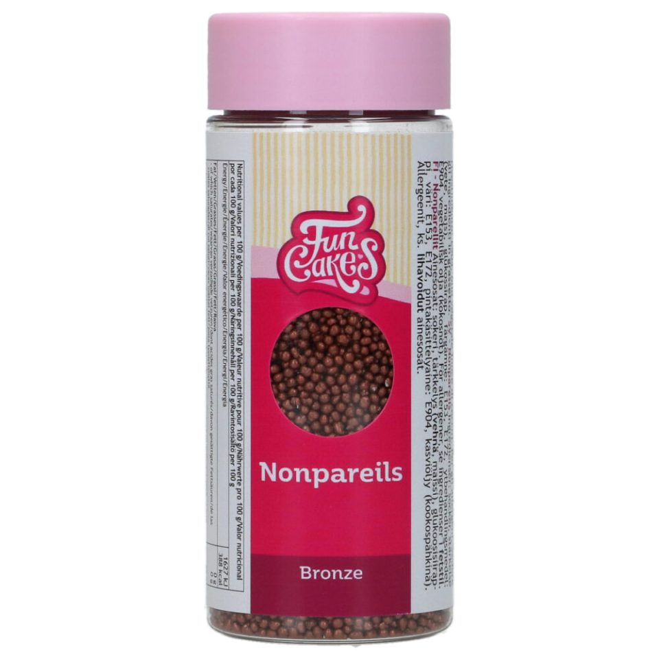 FunCakes Nonpareils Bronze 80 g