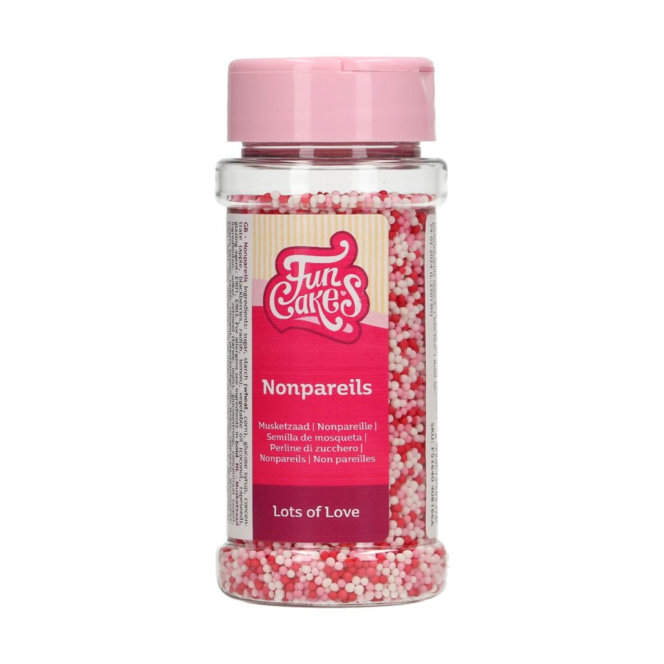 FunCakes Nonpareils Lots of Love 80 g