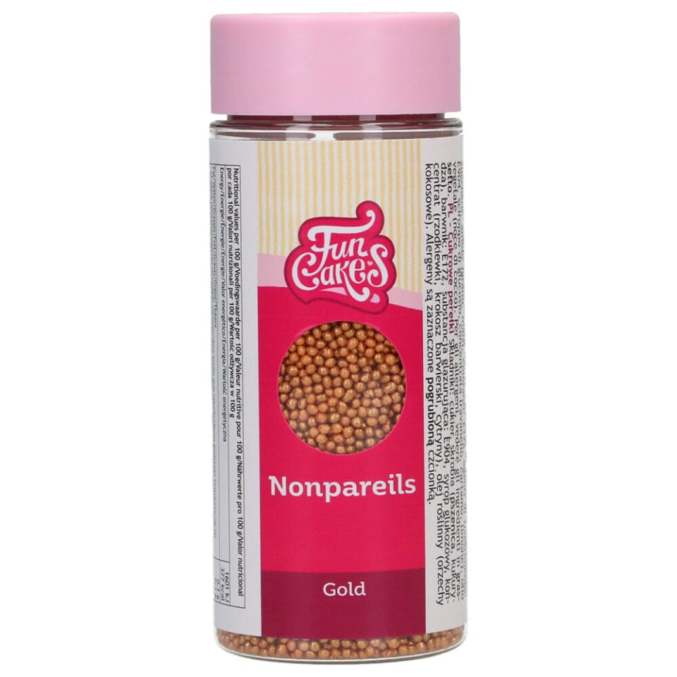 FunCakes Nonpareils Gold 80 g