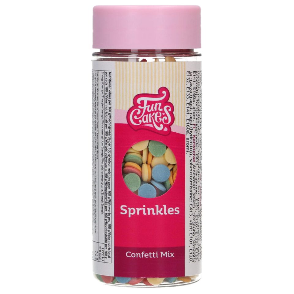 FunCakes Confetti Mix 6 mm 60 g