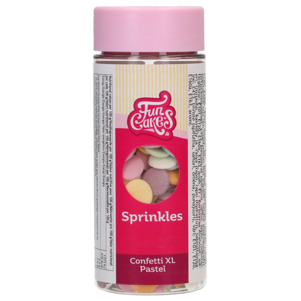 FunCakes Confetti XL Pastel 55 g