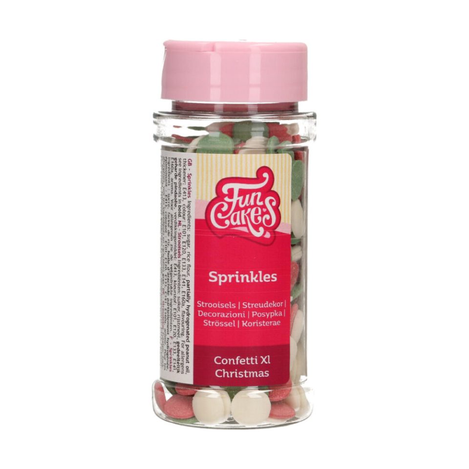 FunCakes Confetti XL Christmas 55 g