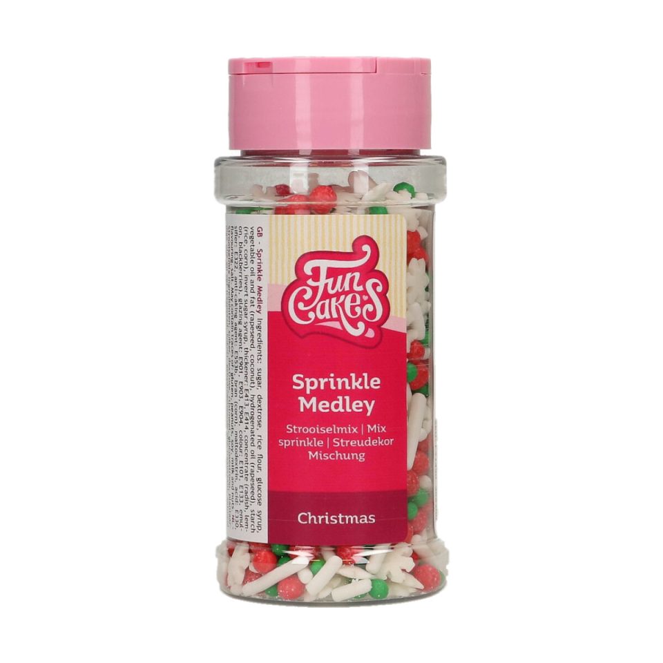FunCakes Sprinkle Medley Christmas 60 g