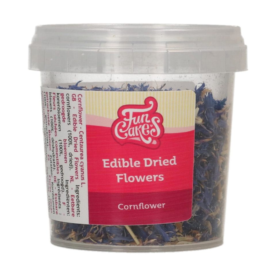 FunCakes Edible Dried Flowers Cornflower 5 g