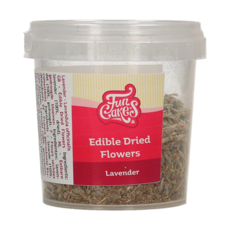 FunCakes Edible Dried Flowers Lavender 10 g
