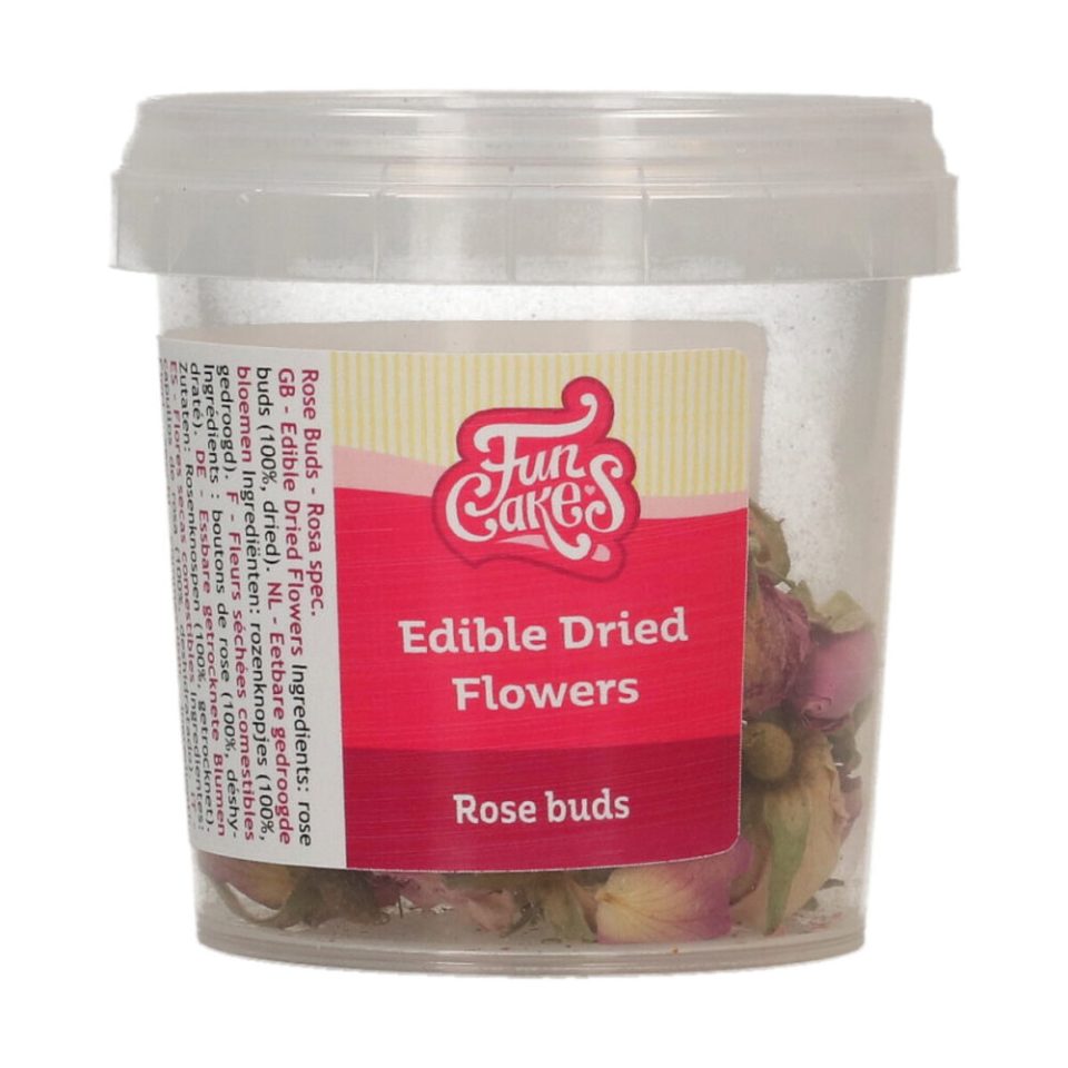 FunCakes Edible Dried Flowers Rose Buds 9 g