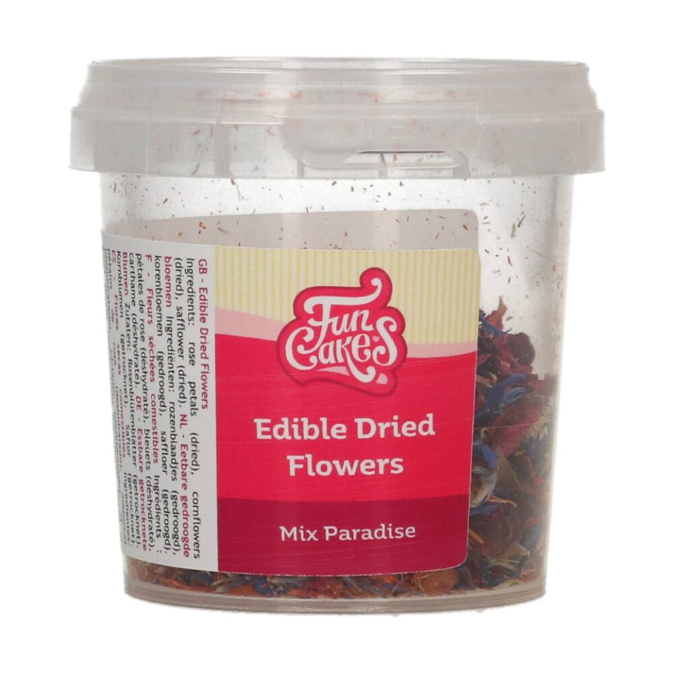 FunCakes Edible Dried Flower Mix Paradise 5 g