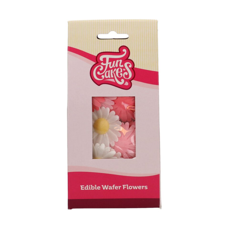 FunCakes Edible Wafer Flowers Daisy 13 stuks