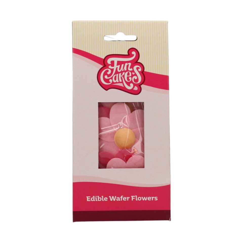 FunCakes Edible Wafer Flowers Violet 8 stuks