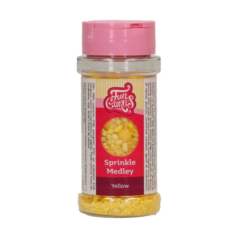 FunCakes Sprinkle Medley Yellow 70 g