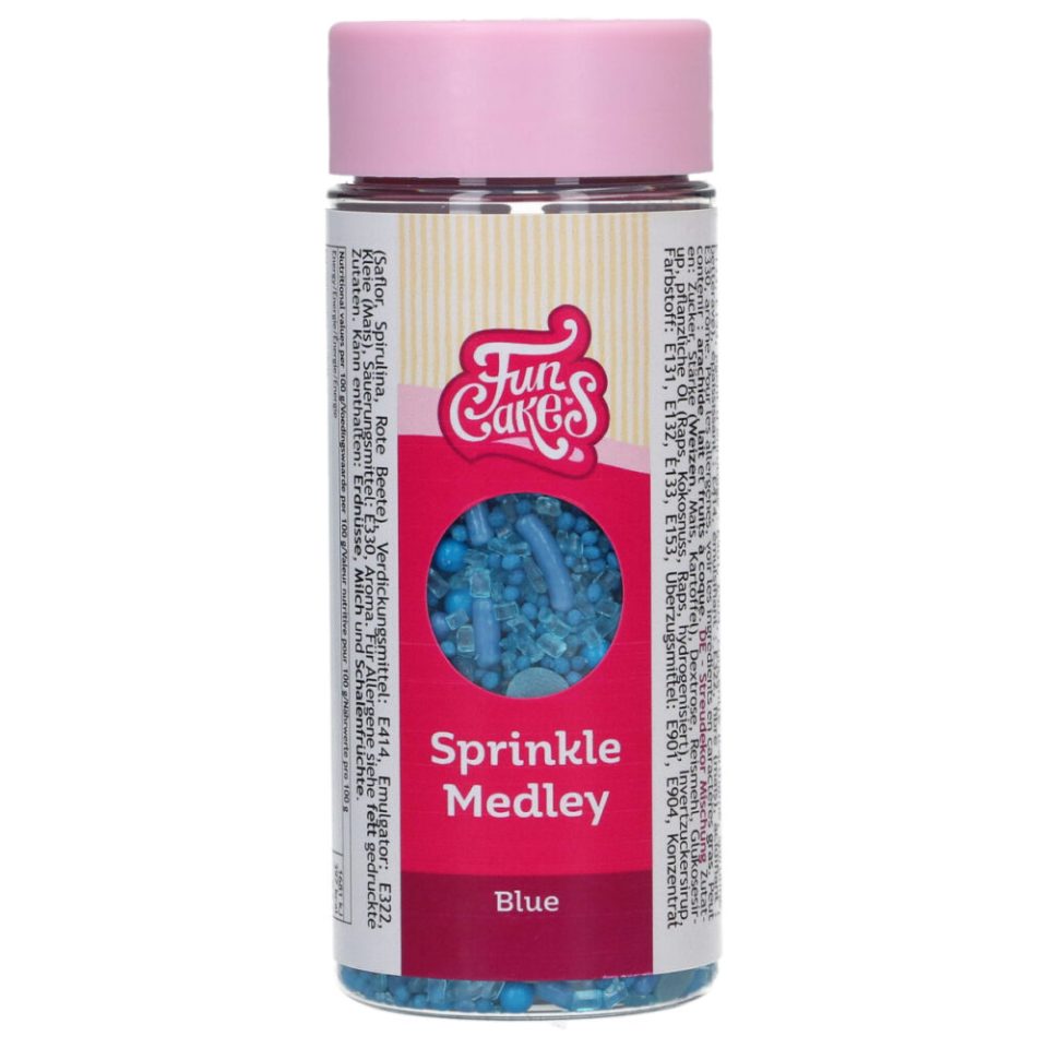 FunCakes Sprinkle Medley Blue 70 g