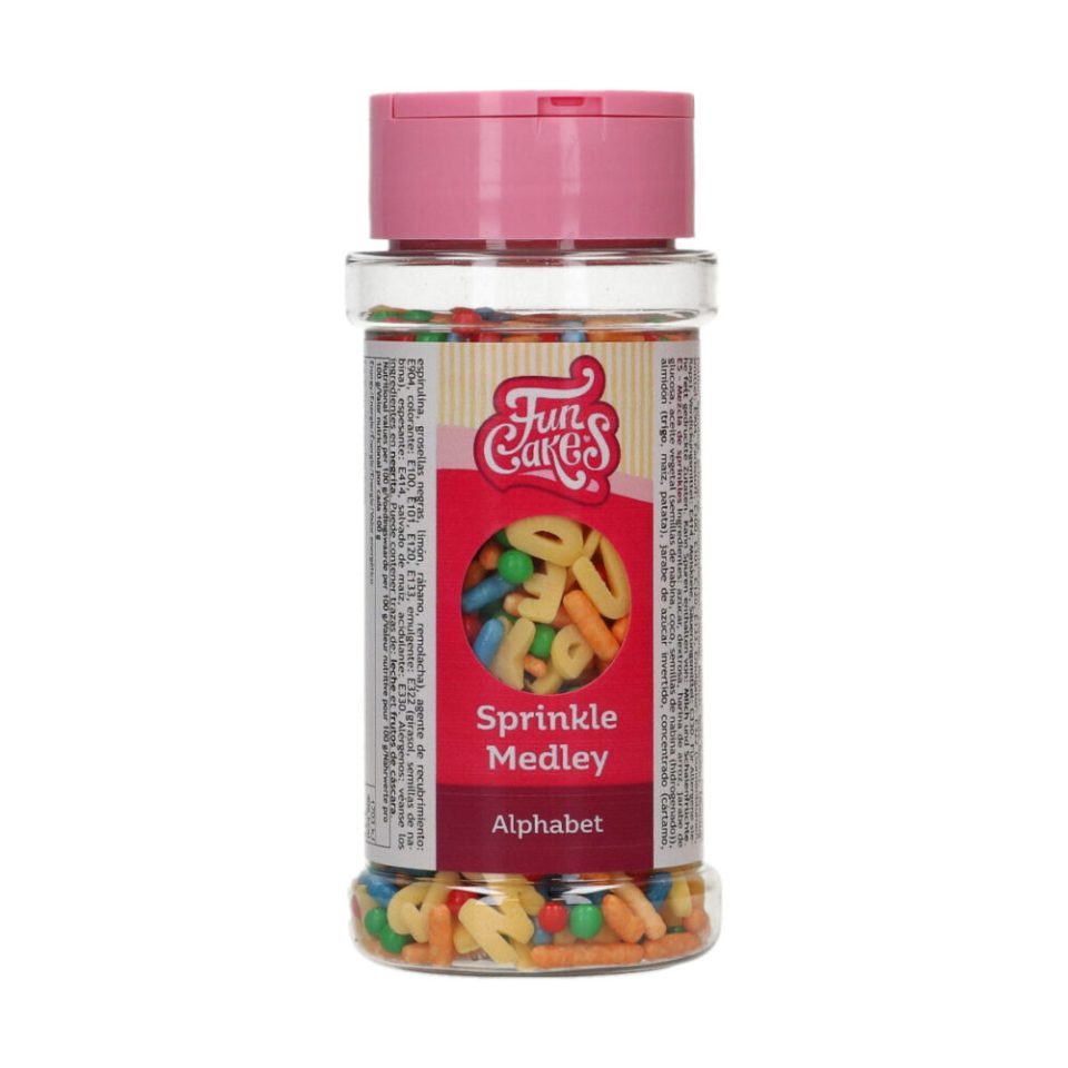 FunCakes Sprinkle Medley Alphabet 65 g