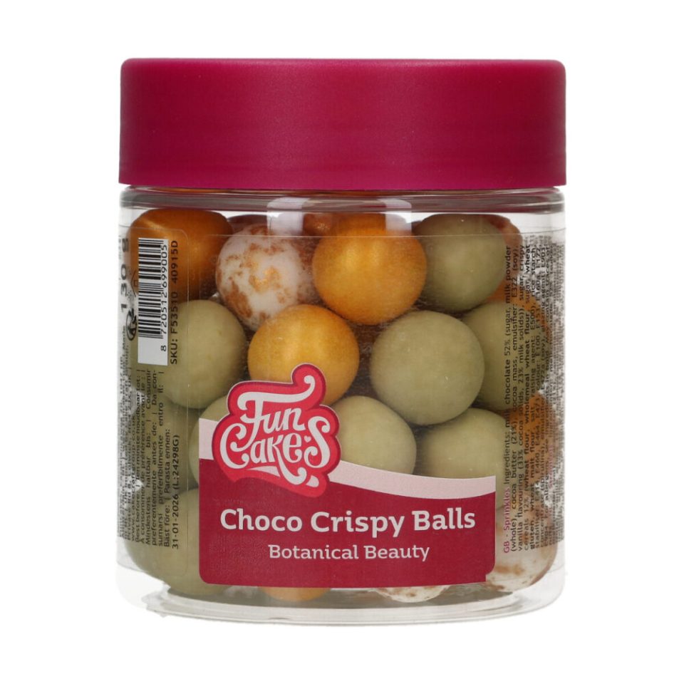 FunCakes Choco Crispy Balls Botanical Beauty 130 g