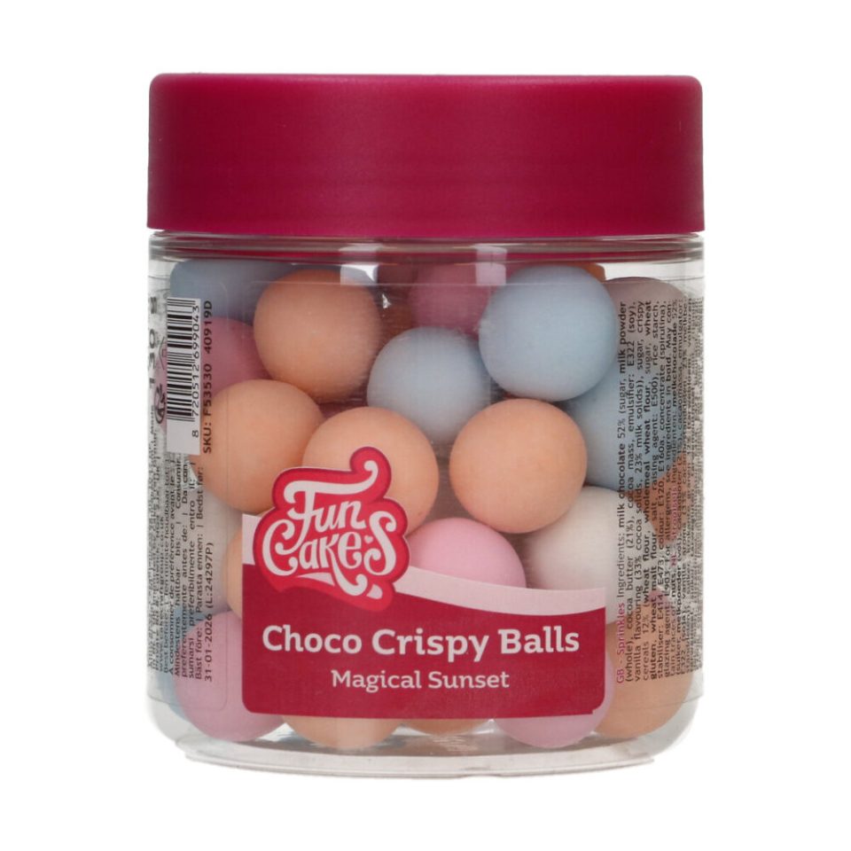 FunCakes Choco Crispy Balls Magical Sunset 130 g