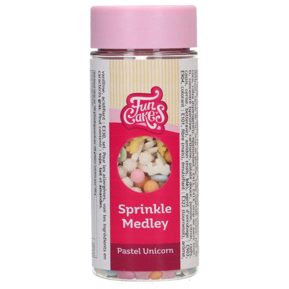 FunCakes Sprinkle Medley Pastel Unicorn 50 g
