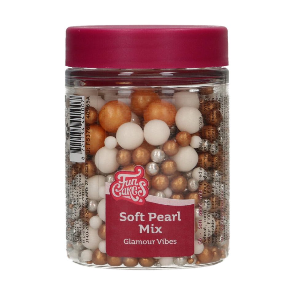 FunCakes Soft Pearls Mix Glamour Vibes 80 g