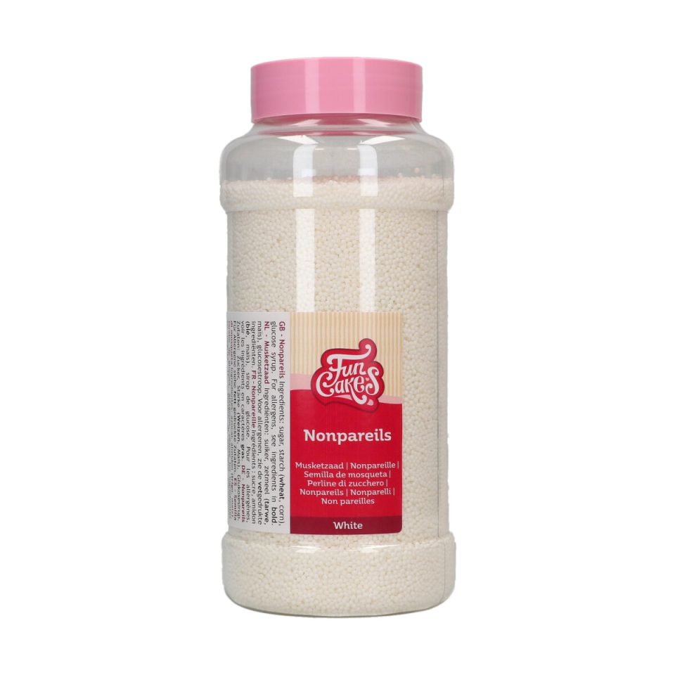 FunCakes Nonpareils White 800 g