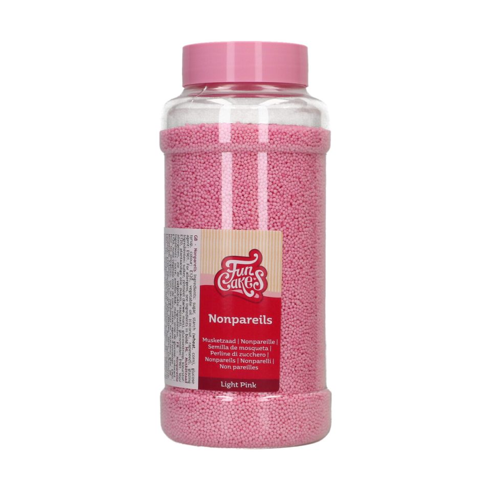 FunCakes Nonpareils Light Pink 800 g