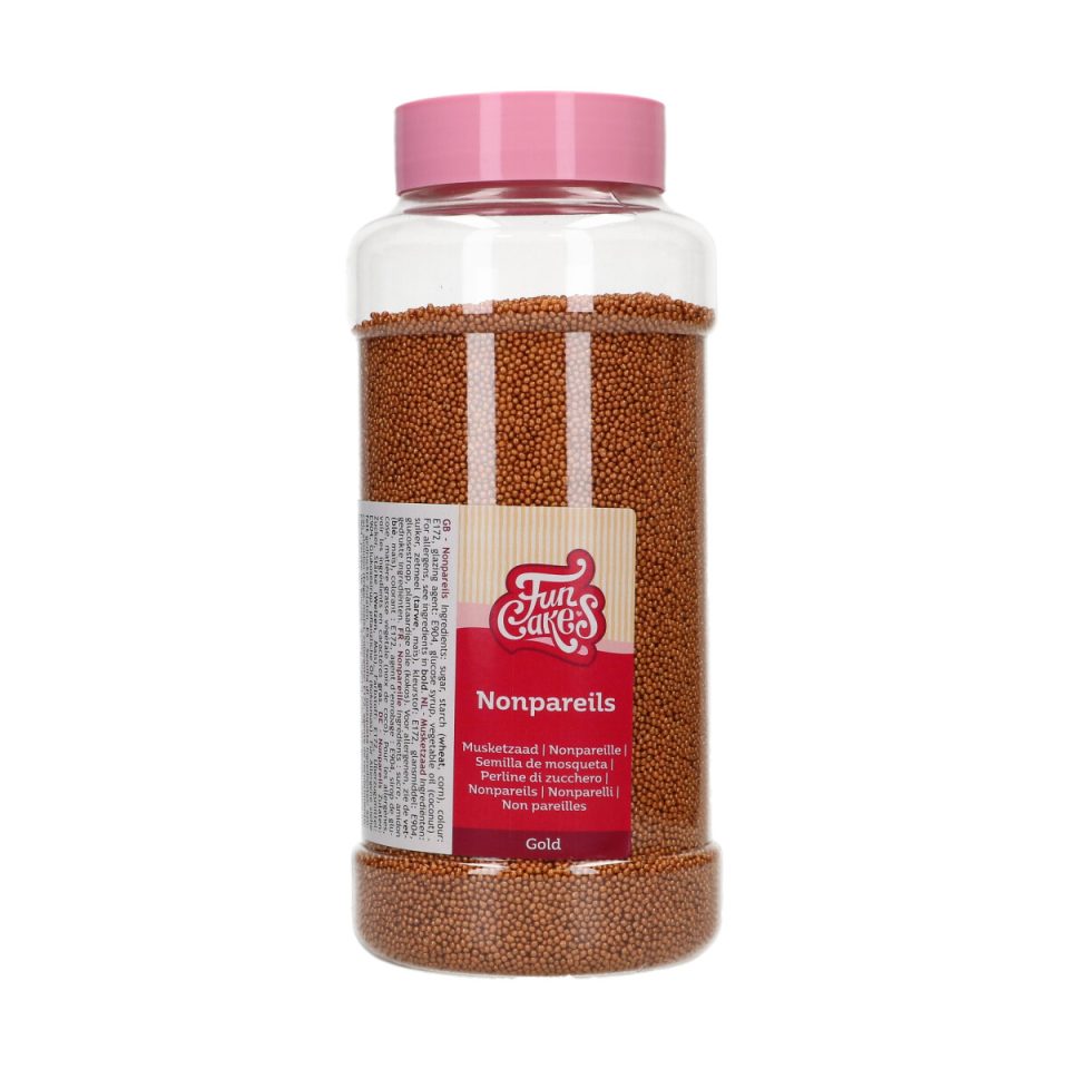 FunCakes Nonpareils Gold 800 g